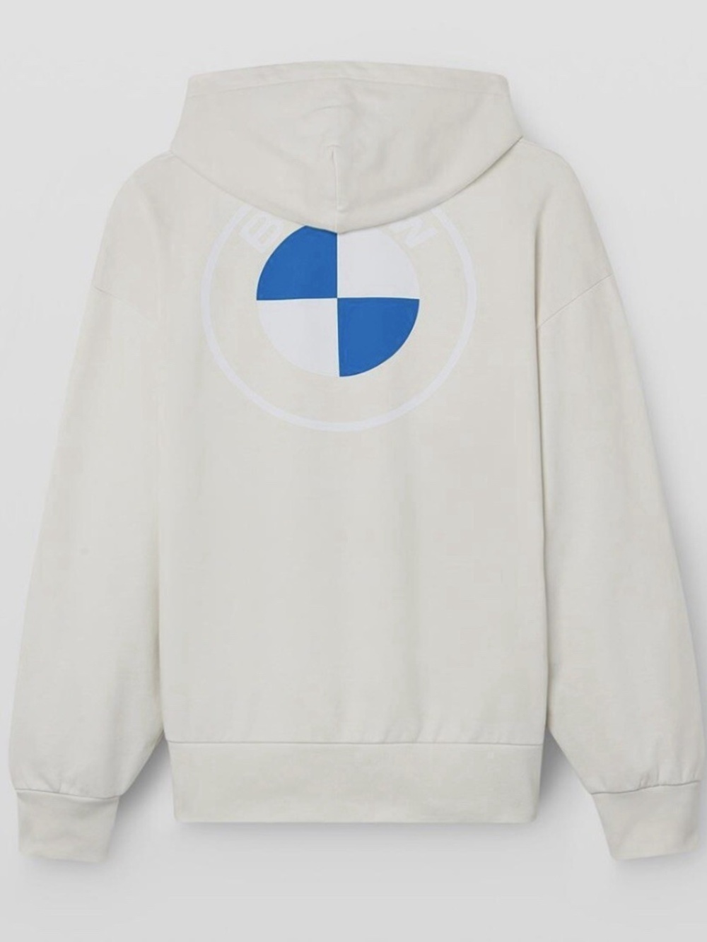 BMW XXL Hoodie White Freude